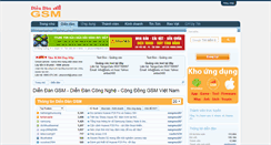 Desktop Screenshot of diendangsm.com