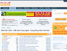 Tablet Screenshot of diendangsm.com